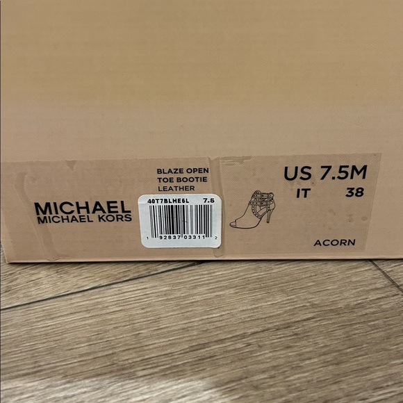 Michael Kors Brown Cutout Heels - Picture 2 of 6